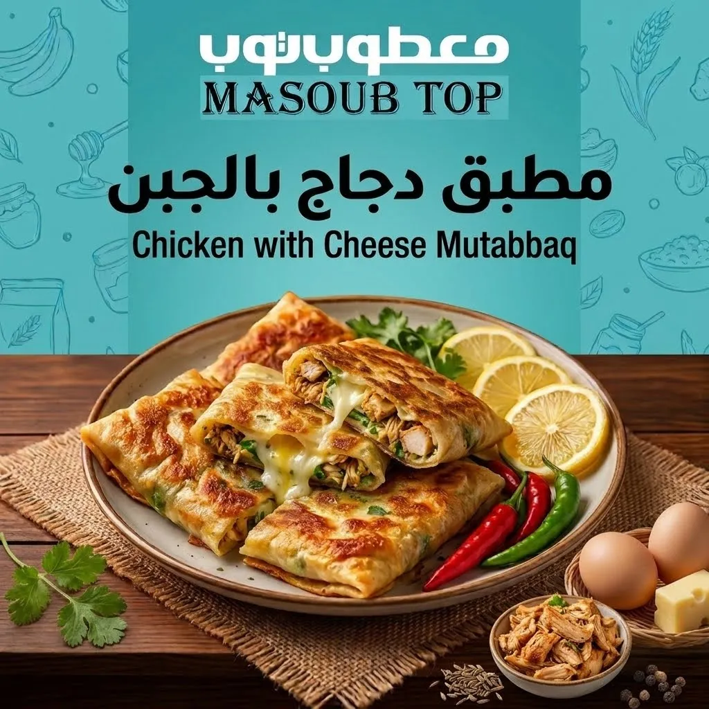 [M02028] مطبق دجاج بالجبن